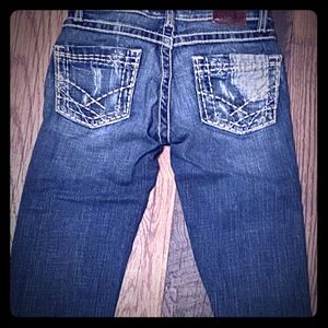 Womens buckle capris